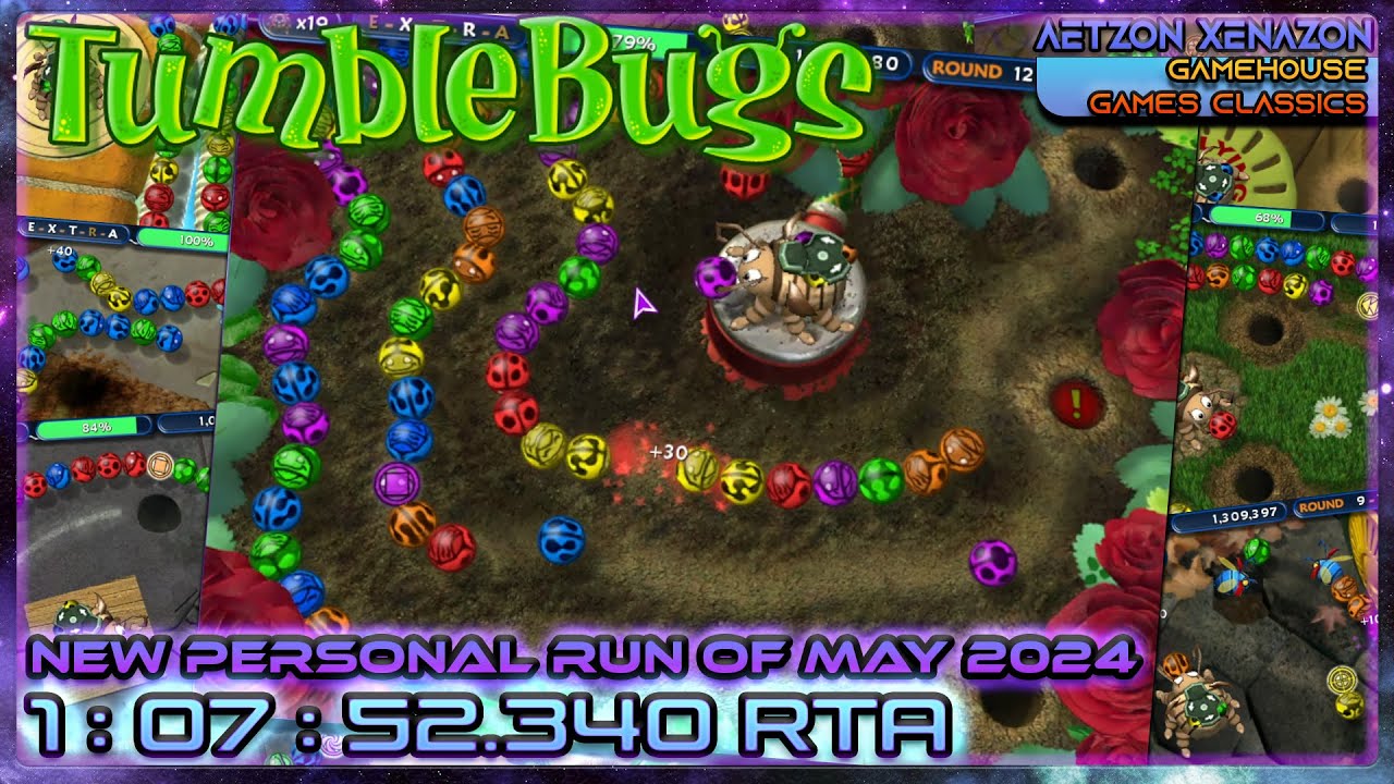 SPEEDRUN - Tumblebugs [2005] | Any% - 1:07:52.340 RTA [ Former World Record ]