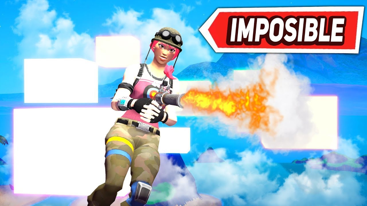 *PARKOUR IMPOSIBLE* CON EL NUEVO ARMA DE MECHA FORTNITE PARKOUR