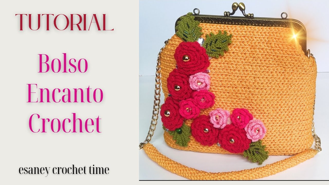 🥰Woow!!✨ Charm Bag👛 Crochet Tutorial #esaney #diy #bag #crochet #ideajer