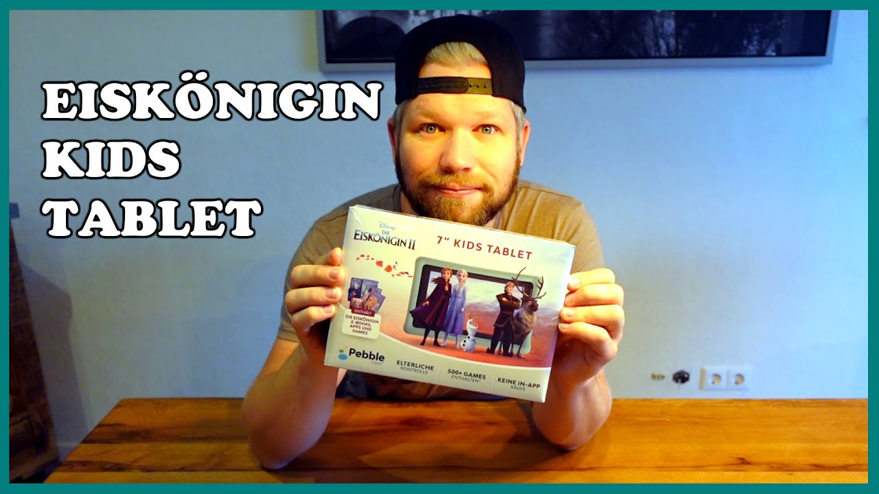 Die Eisk&ouml;nigin 2 (Frozen 2) Kinder Tablet von Pebble Gear Test/Review Kids Tablet | Papas Vlog