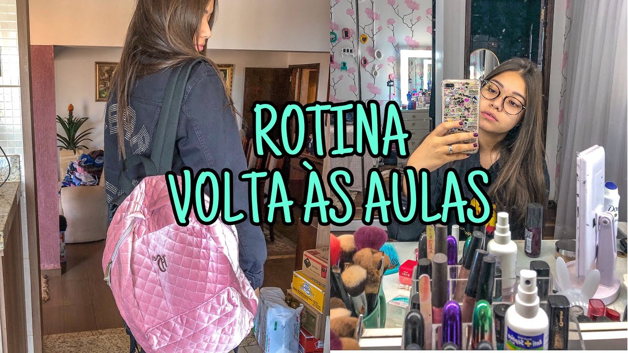 MINHA ROTINA DA MANH&Atilde; PRA ESCOLA 2019 | VOLTA &Agrave;S AULAS !!! ❤️
