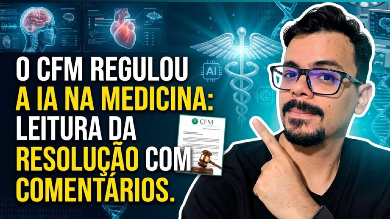 CONSELHO FEDERAL DE MEDICINA DEFINIU AS REGRAS PARA USO DE INTELIGÊNCIA ARTIFICIAL NA MEDICINA