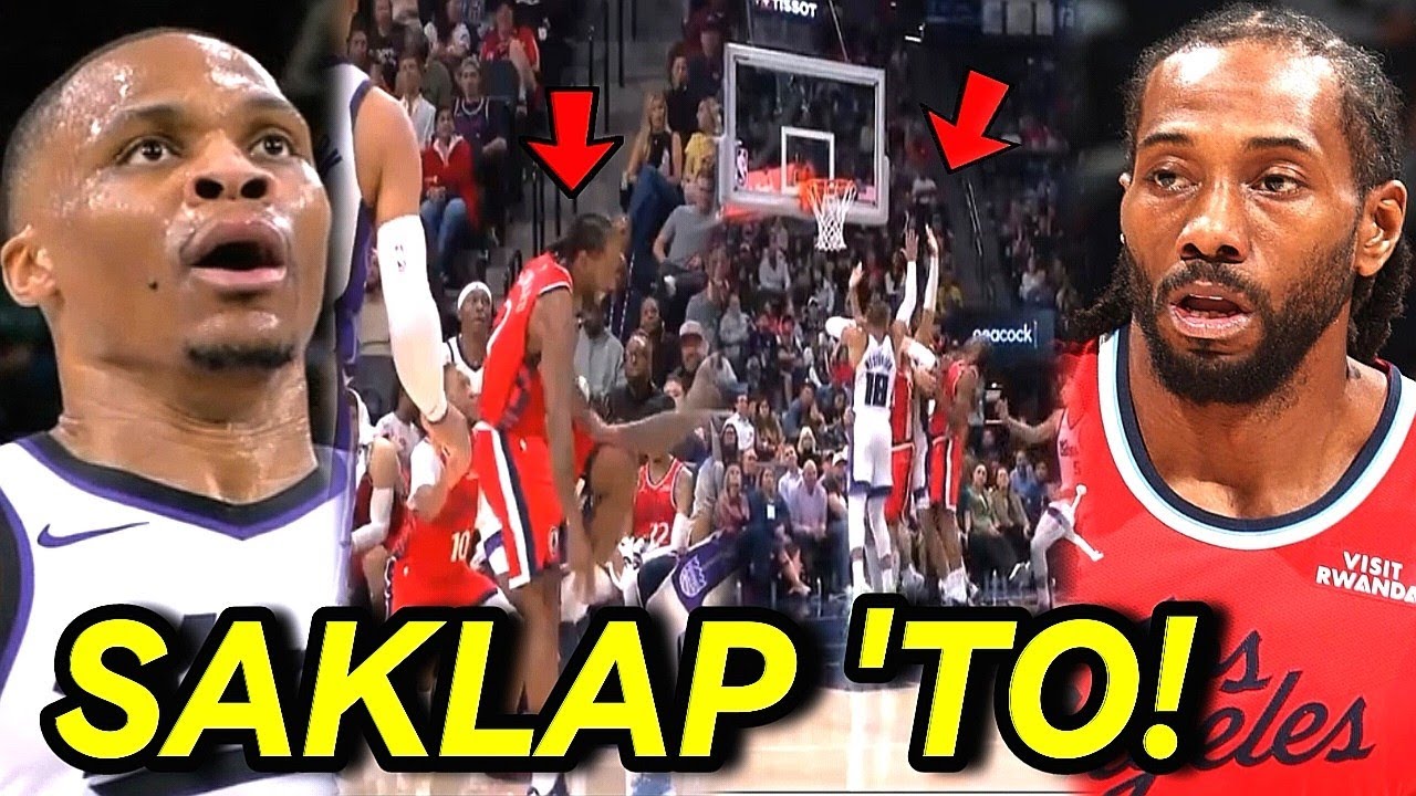 Nangyari ang Kinakatakutan kay Kawhi Leonard ng clippers, triple double WestBrook nagawa mang asar