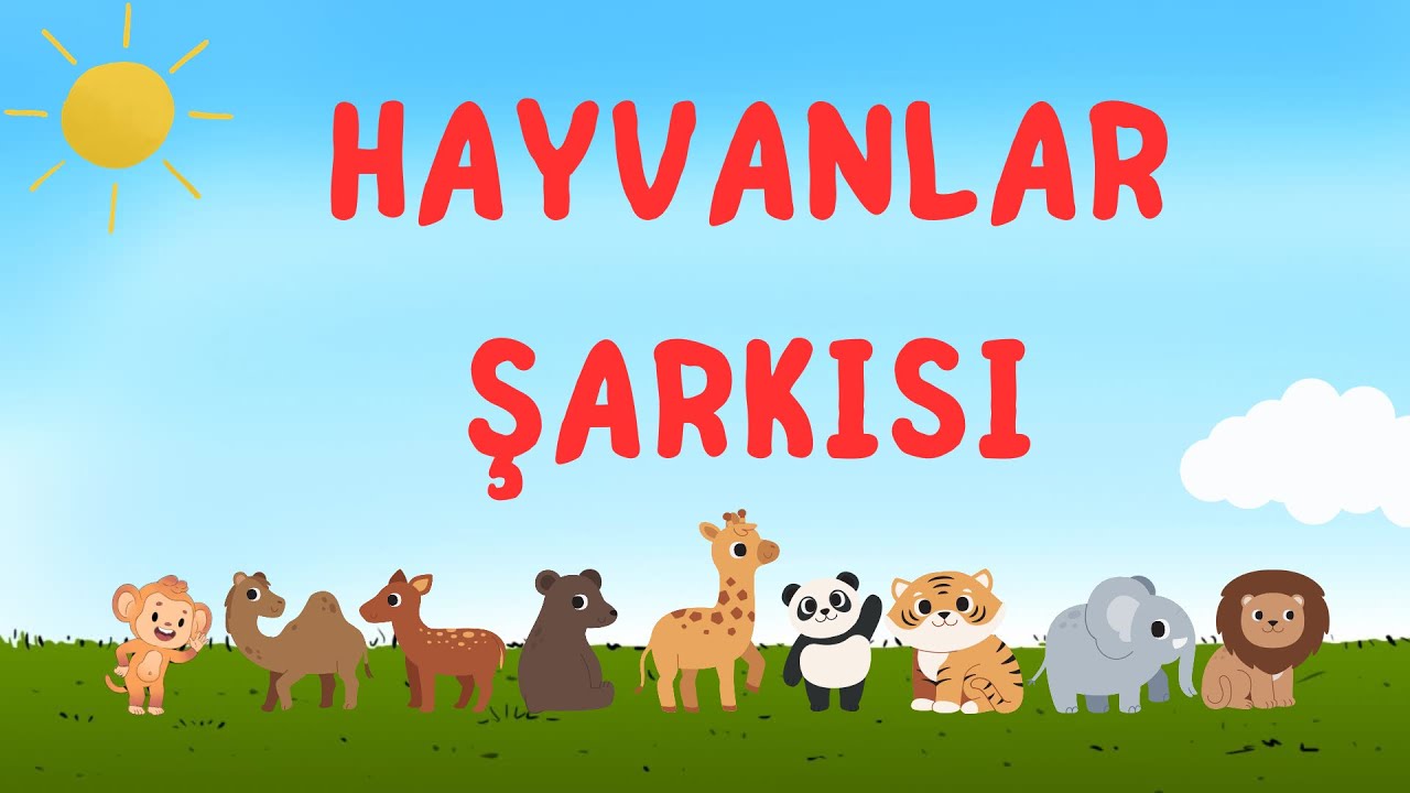Eğlenceli Hayvanlar Şarkısı 🐼 | Hayvanları Tanıyalım-Eğitici Bebek ve Çocuk Şarkıları | Okul Öncesi