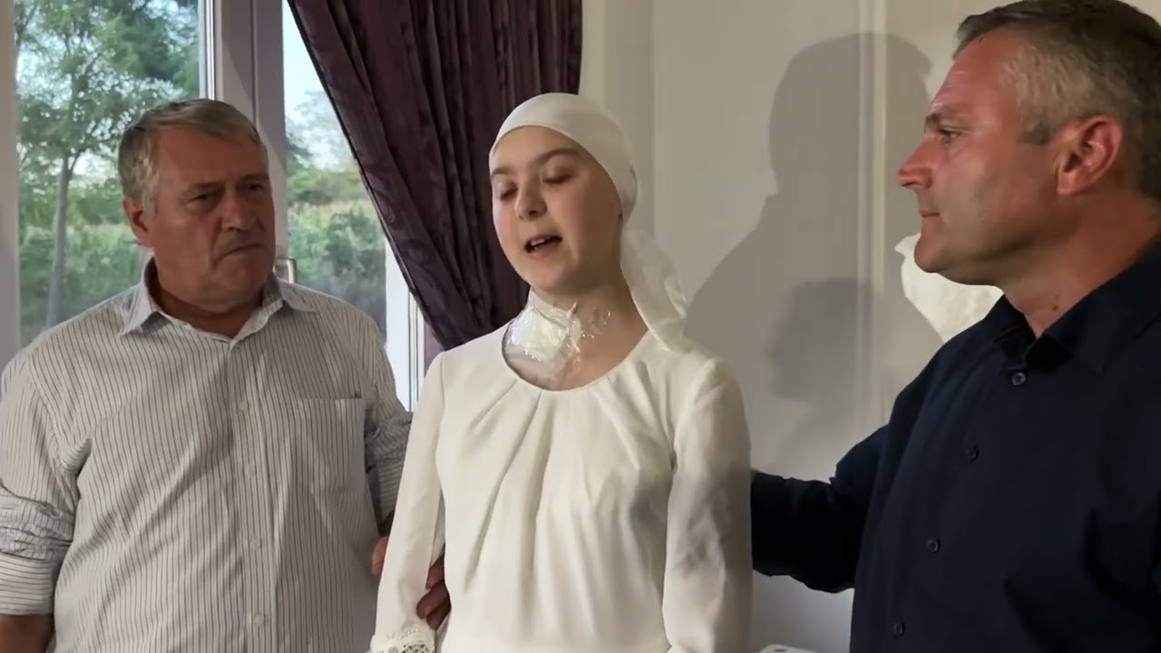 Marta se botează la Glavanesti 14 august 2023 Biserica Betezda