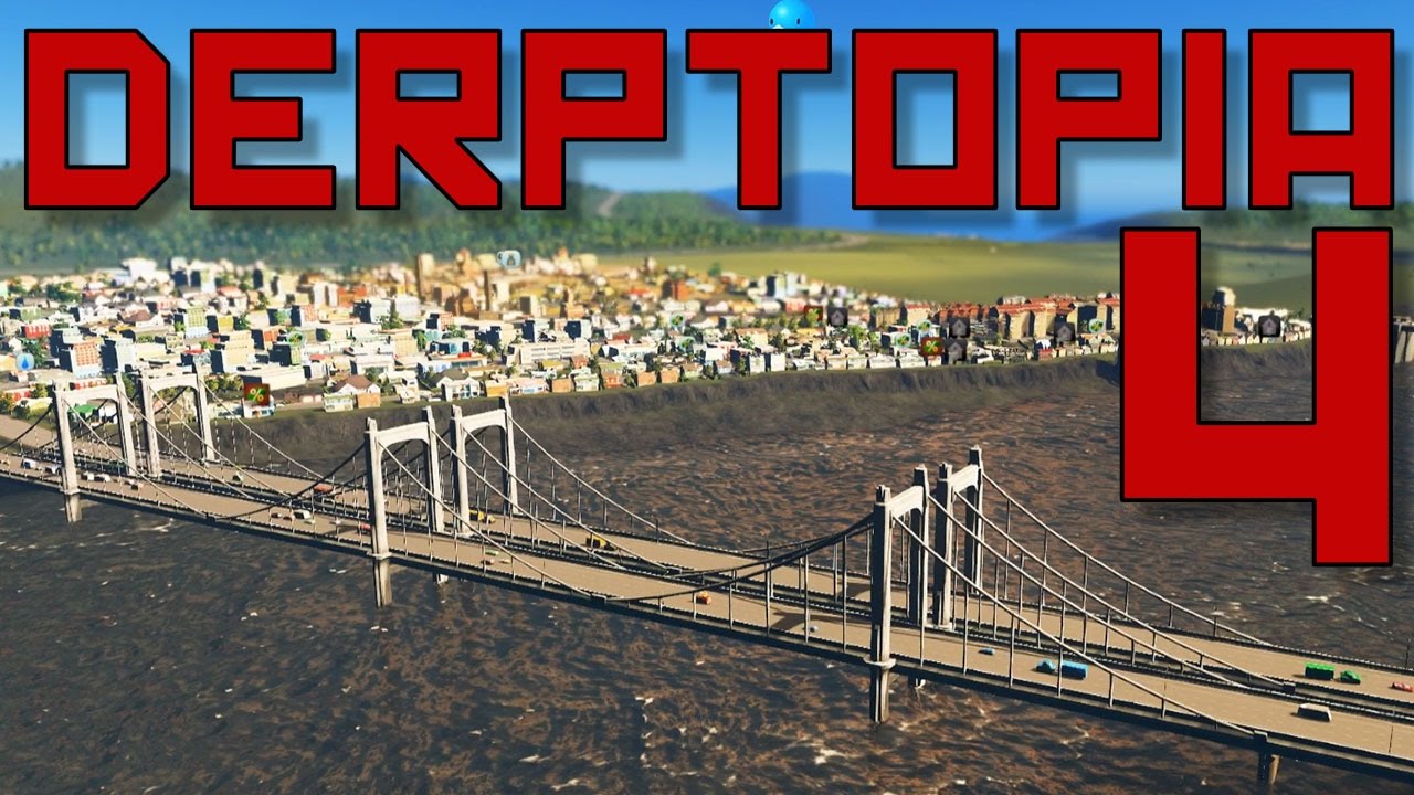 Derptopia II #4: Please Ignore The Garbage Piles. [Cities Skylines]