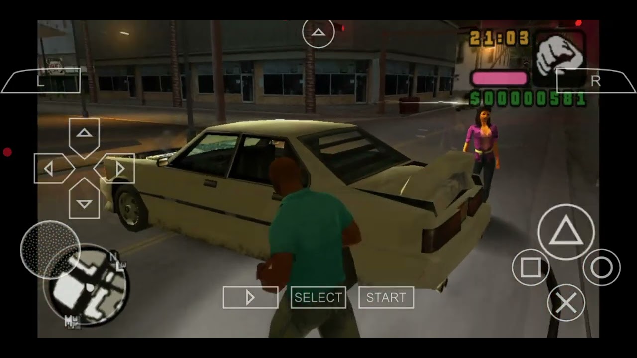 Random gameplay in GTA VICE CITY STORIES 