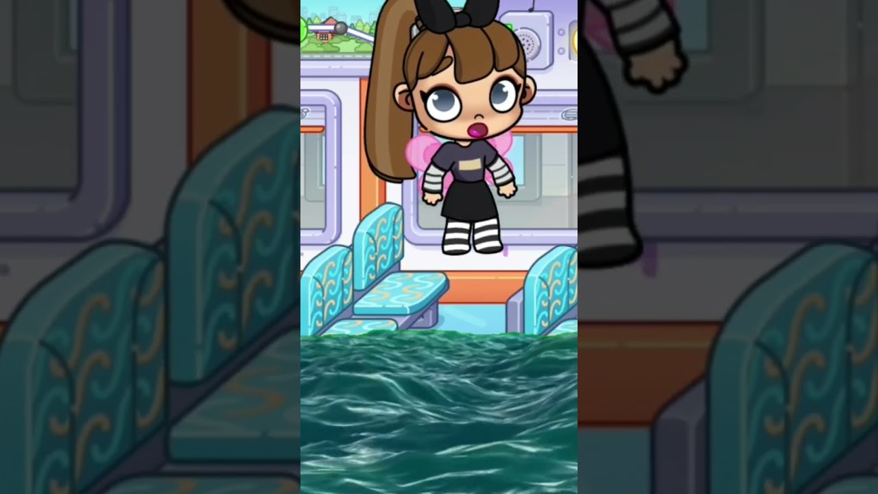 The School Bus in UNDERWATER 🧜&zwj;♀️🚌| Avatar World Roleplay #avatarworld #tocaboca #pazu