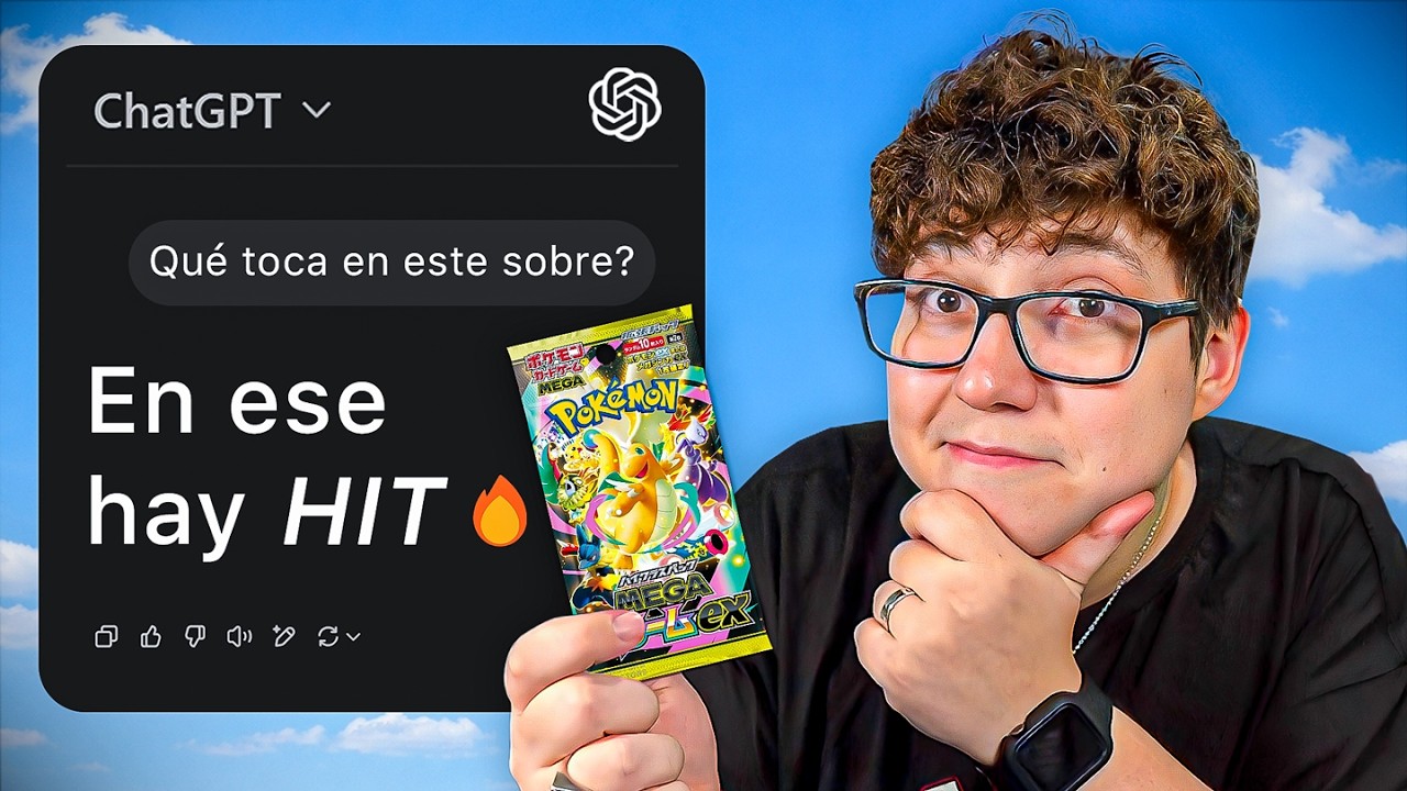 Usé CHAT GPT para abrir SOBRES de POKEMON