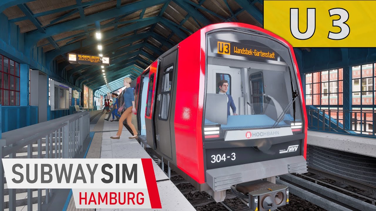 SubwaySim Hamburg MEGA-Update🚇 Zusatzfahrt im DT 5.1 #02
