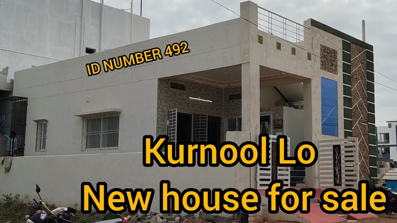 ID NUMBER 492 kurnool Lo New house for sale loan available please like share comment subscribeplease