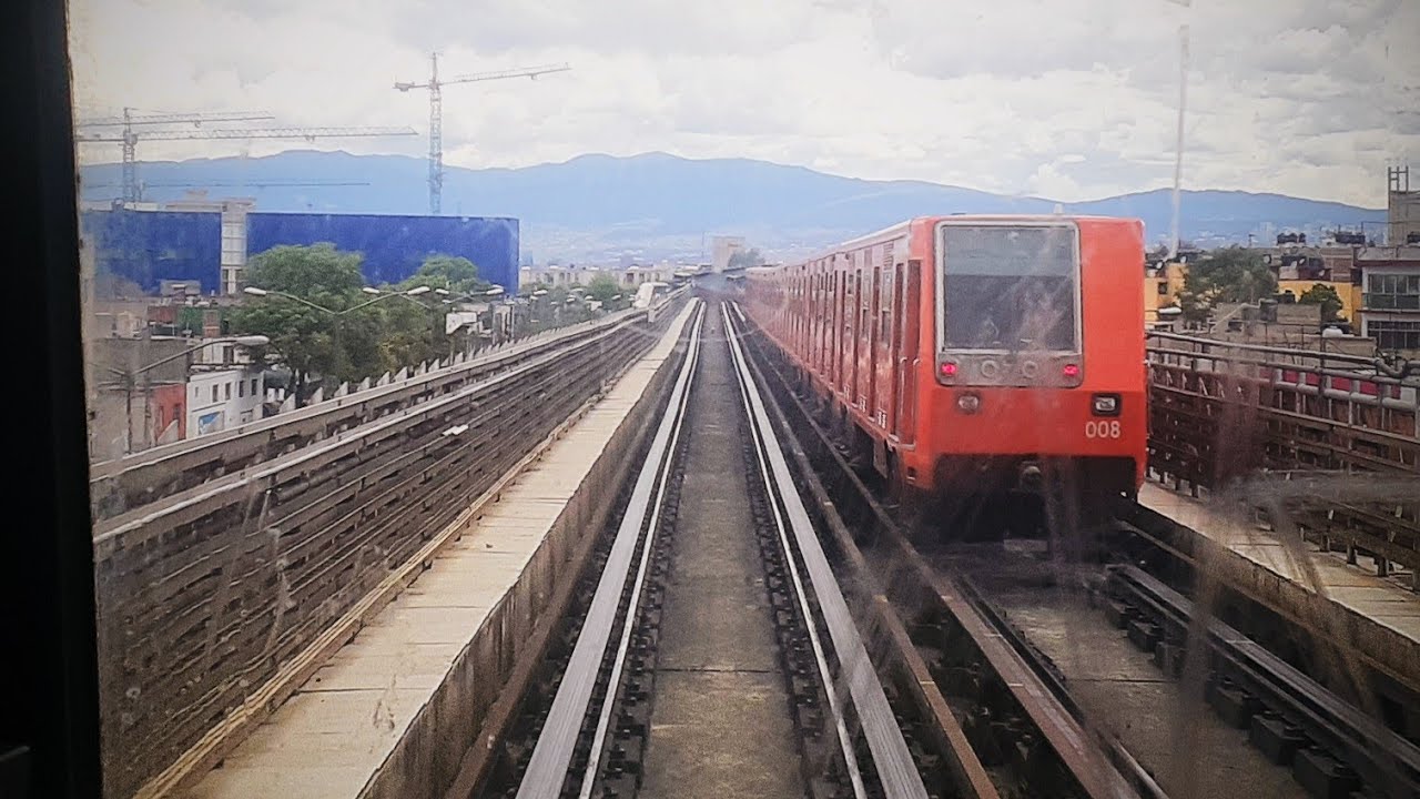Cab Ride linea B - de Buenavista a Ciudad Azteca - Metro CDMX 🚇❤