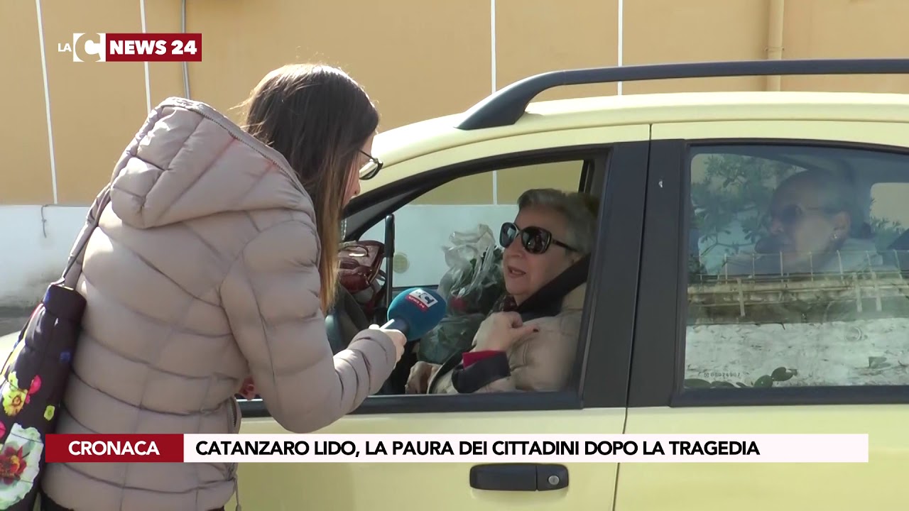 Catanzaro Lido, la paura dei cittadini dopo la tragedia