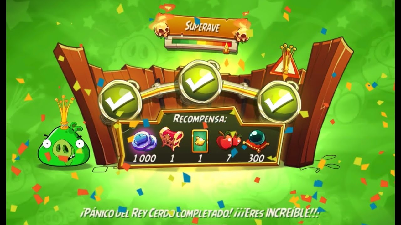 Angry Birds 2 - King Pig Panic (Pánico del rey cerdo) - 12/03/2025