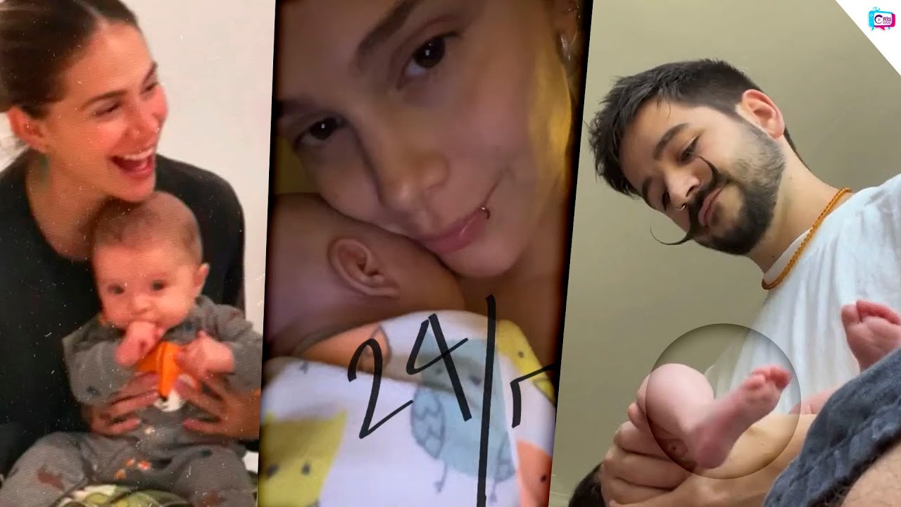 La Espera Termino. Camilo y Greeicy Rendón por fin muestran el rostro de sus hijos índigo y kai.