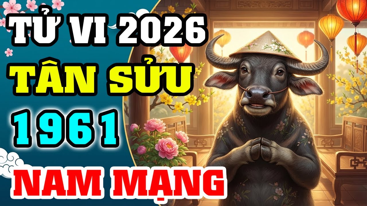Tử Vi Tuổi Tân Sửu 1961 Nam Mạng Năm 2026: Vận Trình Tài Lộc Và Cách Hóa Giải Hạn Kim Lâu