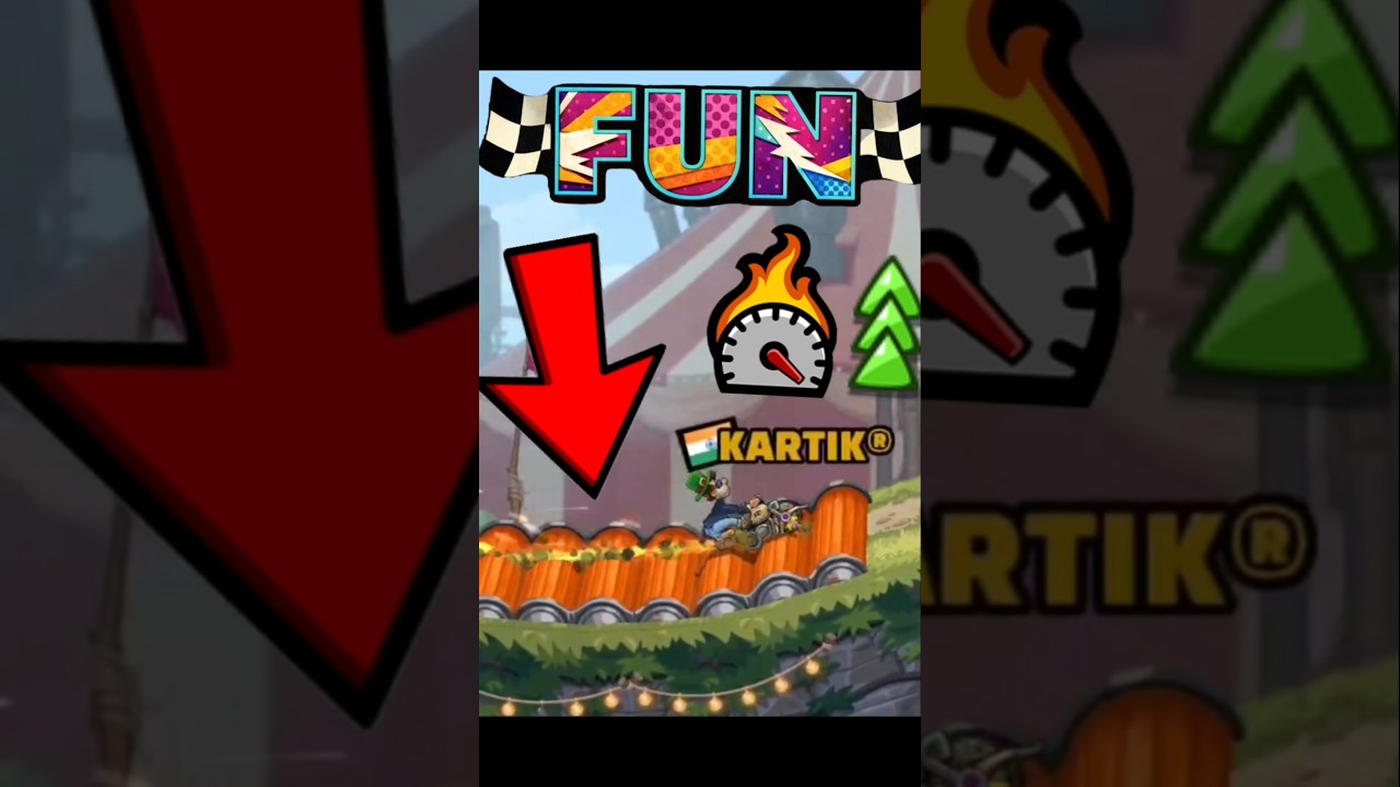 JOY PARK RIDE WITH MOTOCROSS!! 🤩🚀 HCR2 #shorts #racinggames