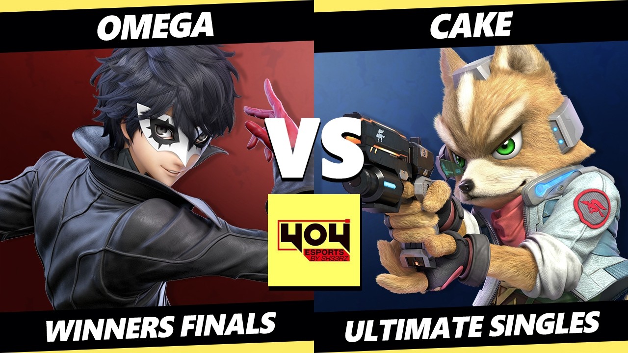 4o4 Weekly 87 WINNERS FINALS - omega (Joker) Vs. Cake (Fox) Smash Ultimate - SSBU