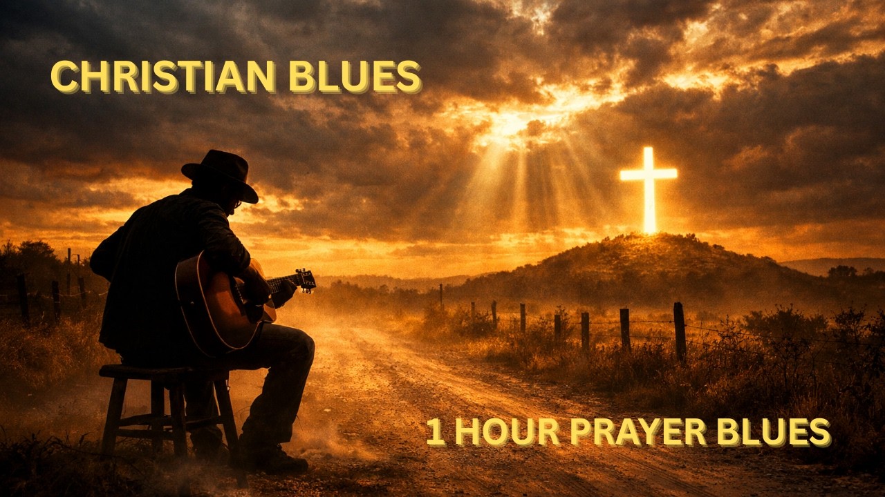 Mercy Road Blues  Psalms 23 - 26  1 Hour Christian Blues Prayer & Worship