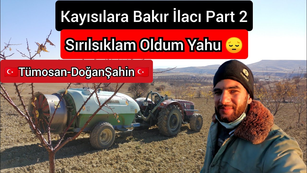 #DoğanŞahin 2 Tonluk #atomizer İle Bakır İlacına Devam |#malatya #gopro #tümosan #hekimhan