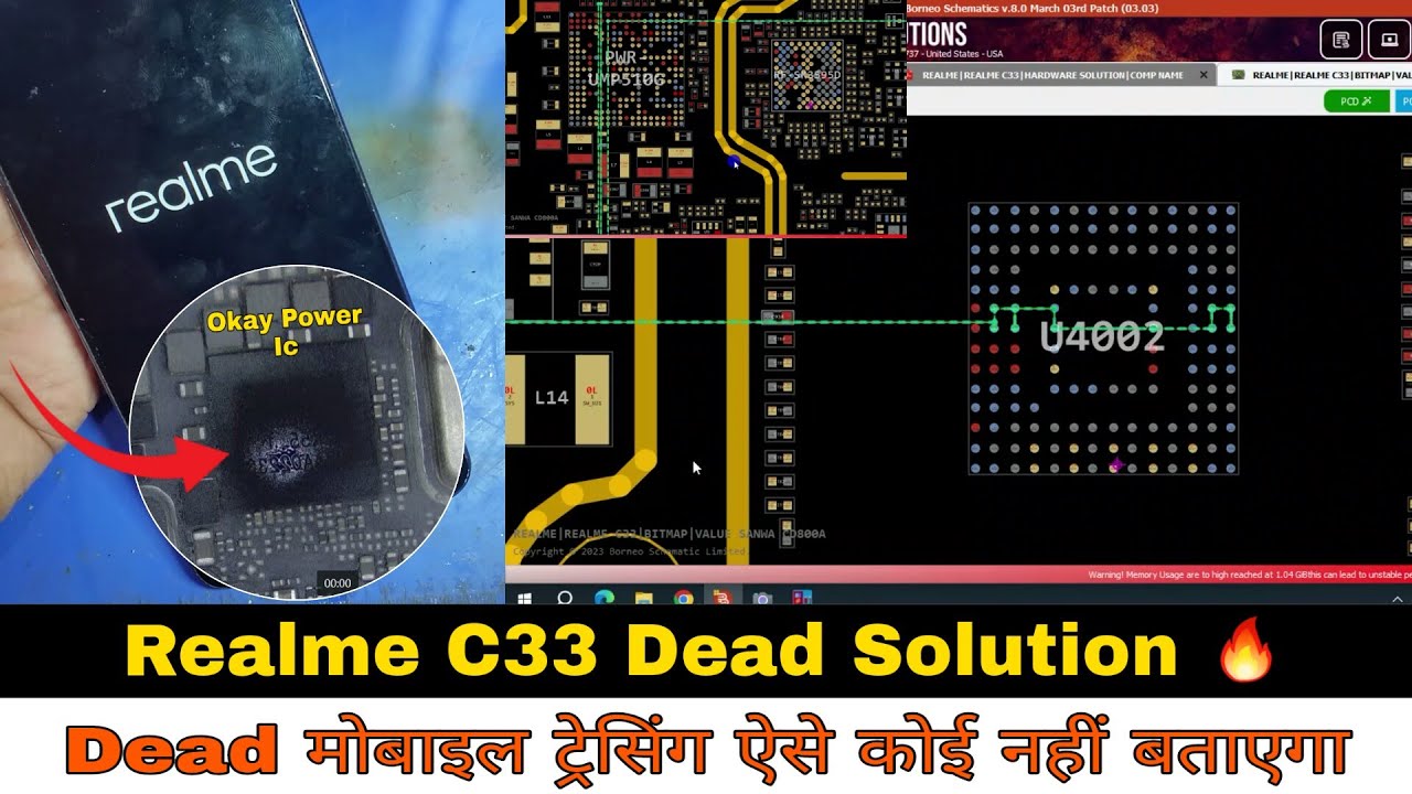 Realme C33 Dead Solution 🔥| Dead मोबाइल ट्रेसिंग ऐसे कोई नहीं बताएगा | Fix Dead Mobile
