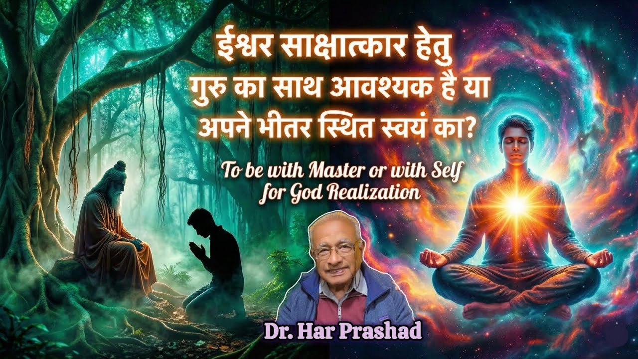 ईश्वर साक्षात्कार हेतु गुरु का साथ आवश्यक है या अपने भीतर स्थित स्वयं का? 
