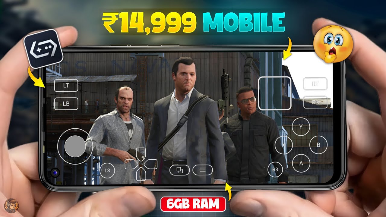 Tried GTA 5 on a ₹14,999 Phone with 6GB RAM – Best Game Hub Settings!