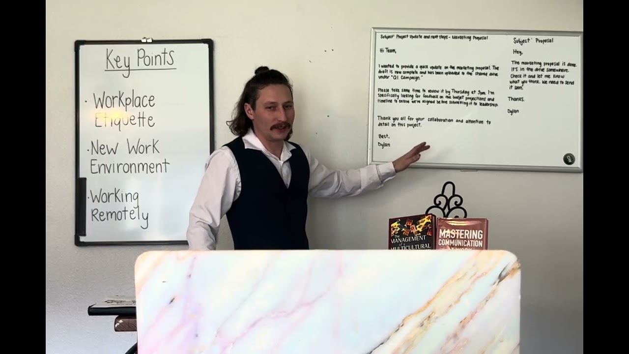 Presentation with audio