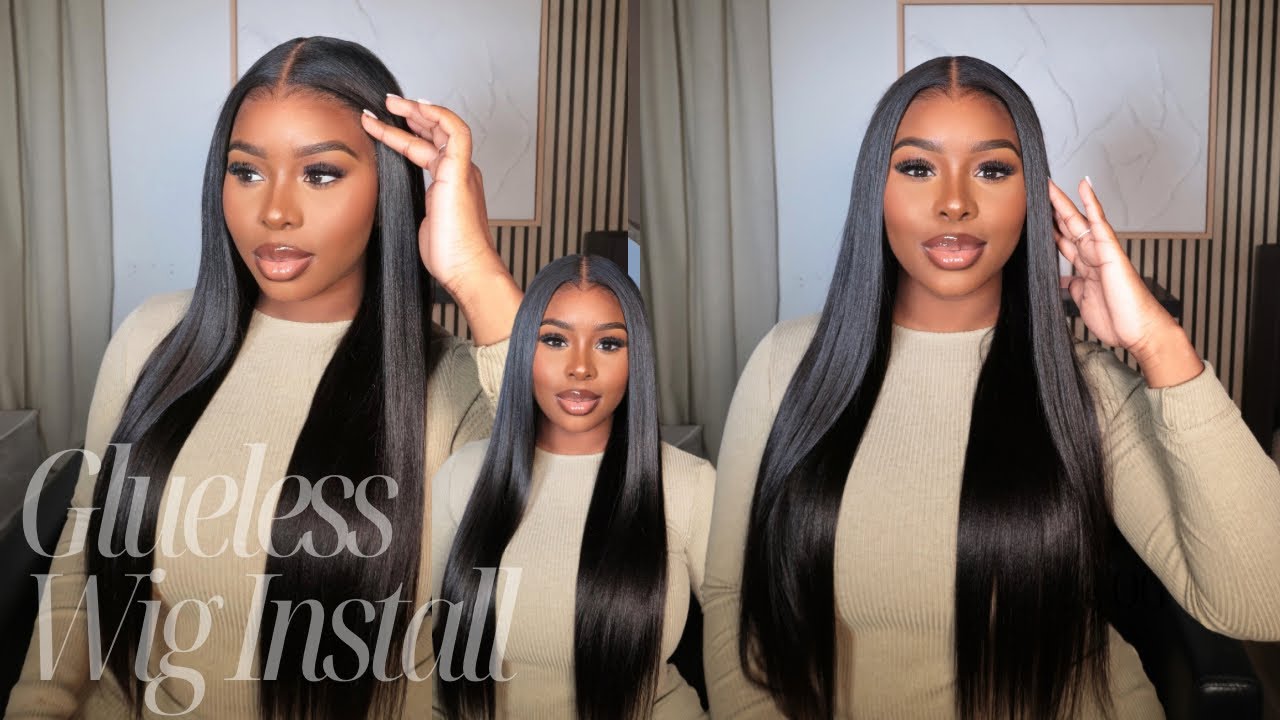 Самые натуральные прямые волосы без клея | ISEE HAIR