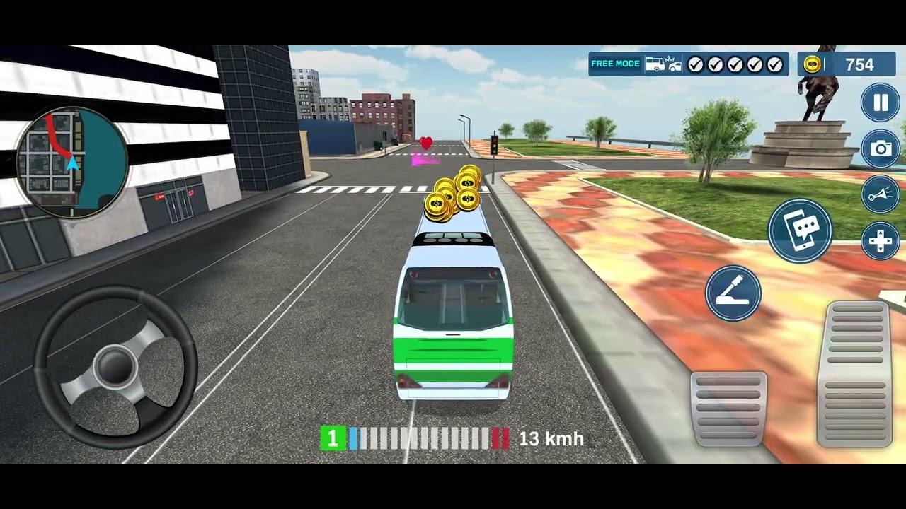 Indian Bus Simulator Gameplay | Crazy Bus Driving Game 🚍🔥