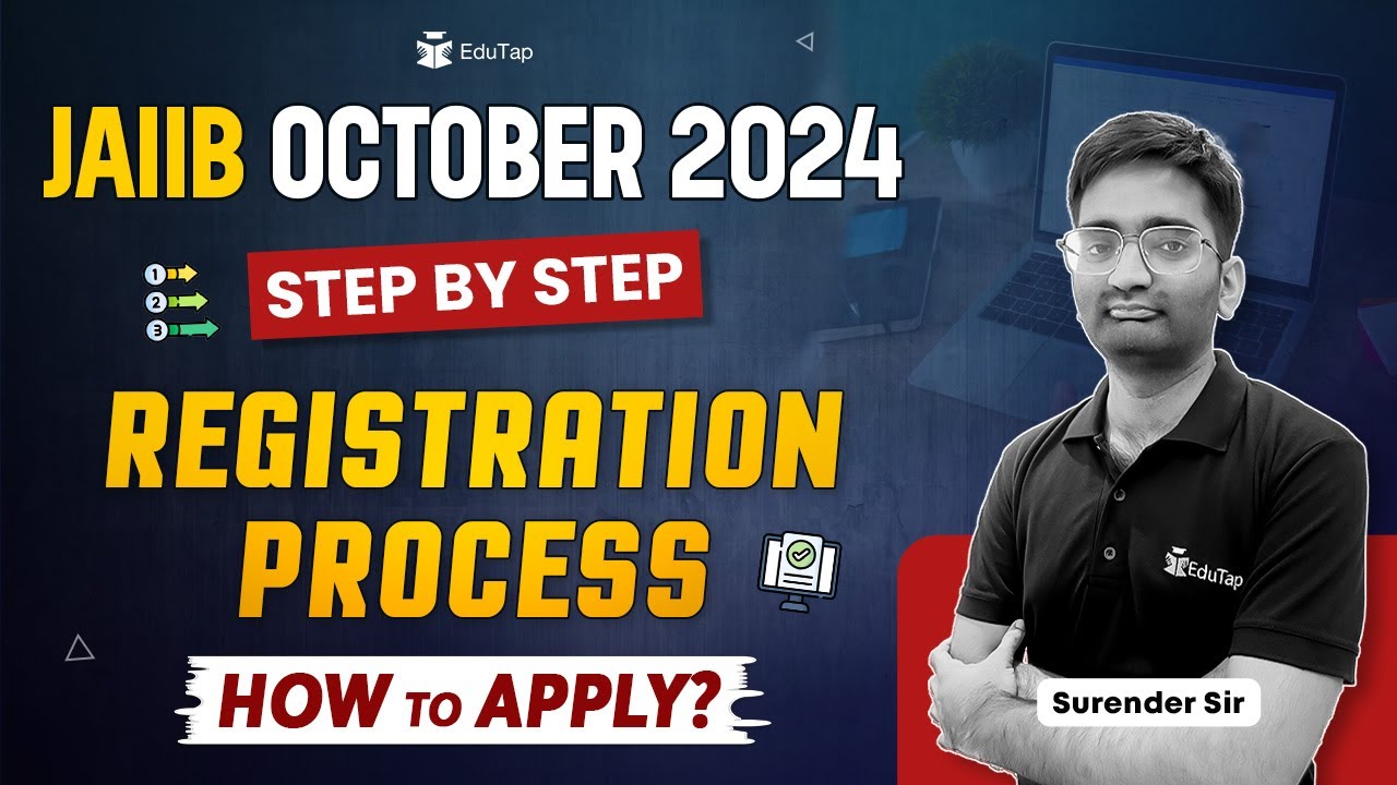How to Apply For JAIIB Oct 2024 Online | JAIIB Exam Registration Process 2024 | JAIIB Oct 2024 Exam