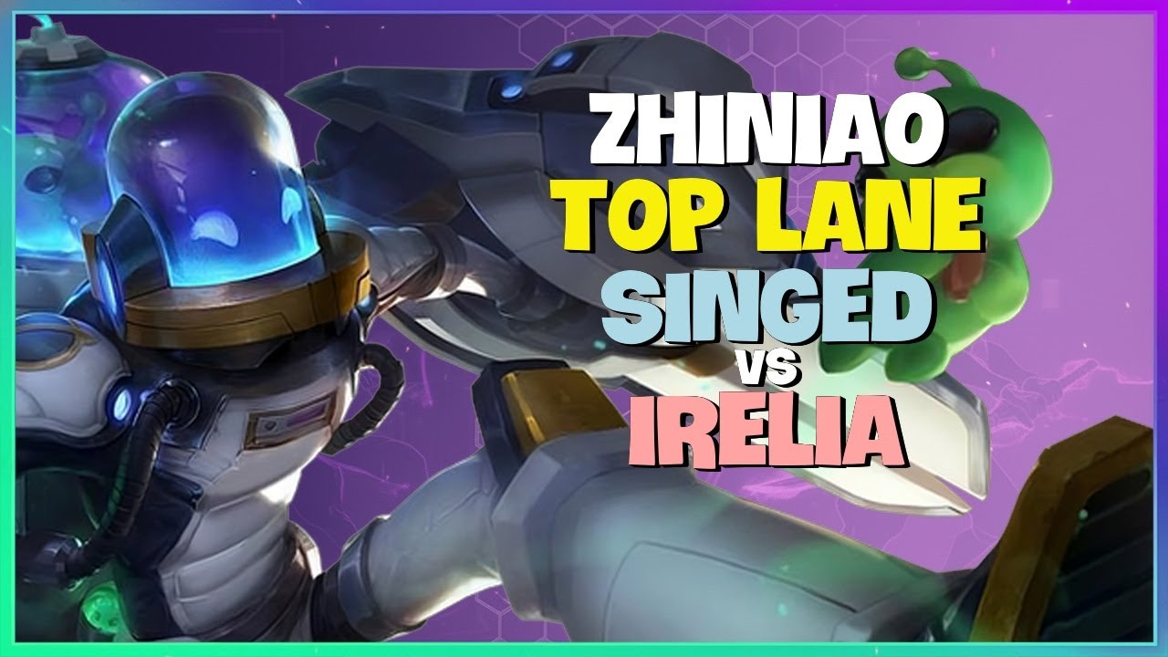 Rank 1 Singed Masterclass: ZhiNiao Challenger Tactics Engsub