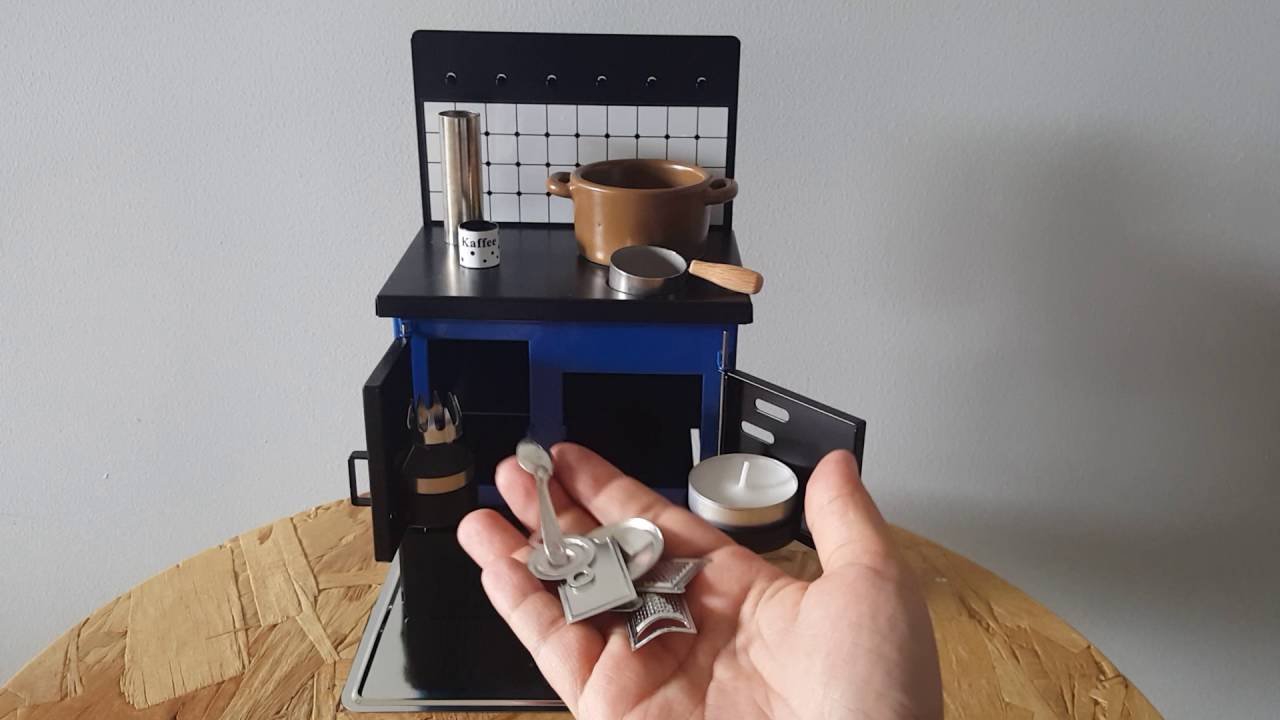 Miniature Kitchen Stove for real mini cooking