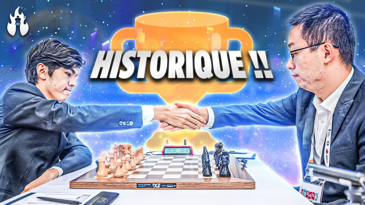 Il a gagné la Coupe du MONDE D'ÉCHECS !!!! 🤯