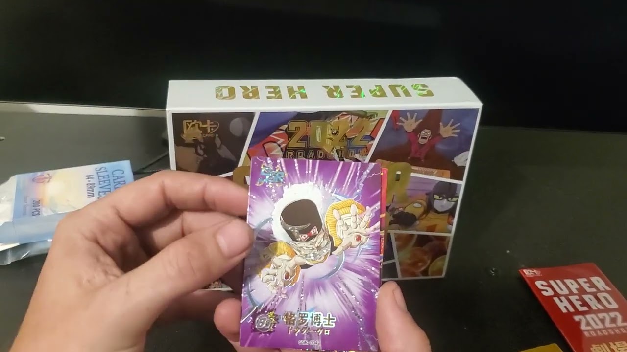 Dragonball super hero roadshow 22 booster box from china