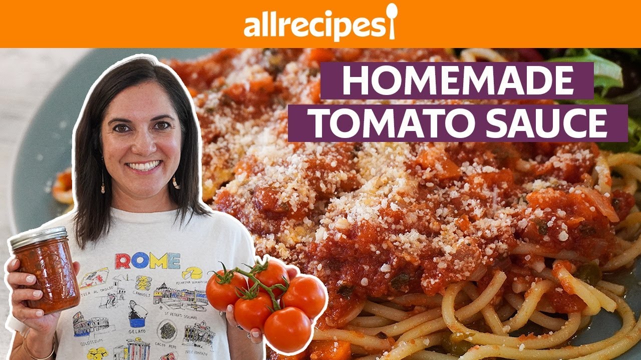 How to Make Homemade Tomato Sauce | Get Cookin' | Allrecipes.com