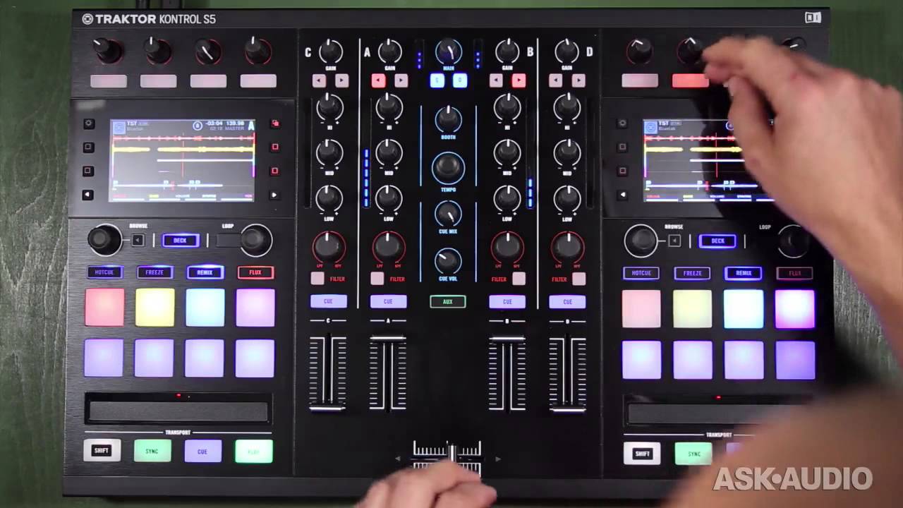Native Instruments Traktor Kontrol S5 & Stems Demo