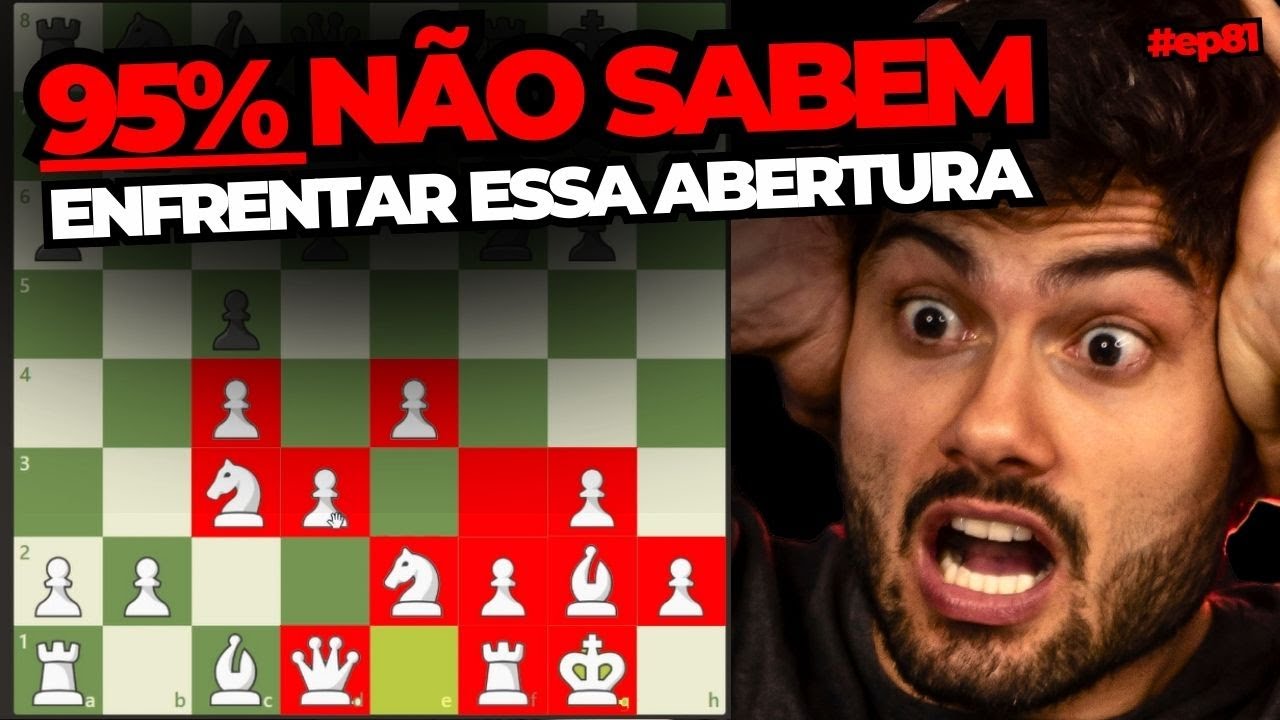 95% dos jogadores NÃO SABEM enfrentar essa abertura!! SpeedRun Xadrez Online #ep81