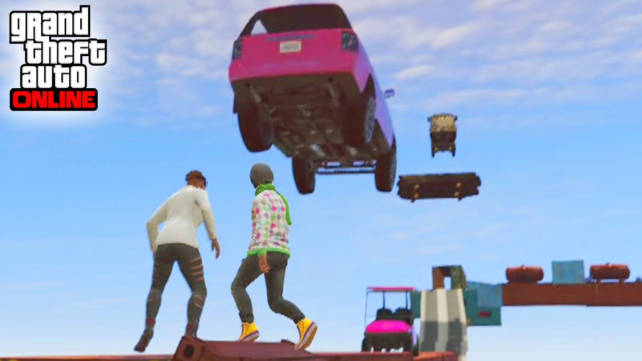 DEATHRUN CON UN SUSCRIPTOR!!! - CORRES O MUERES - DEATH RUN GTA V ONLINE