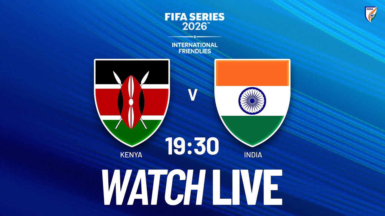 Kenya vs India | FIFA Series 2026 | Women's International Friendly | LIVE