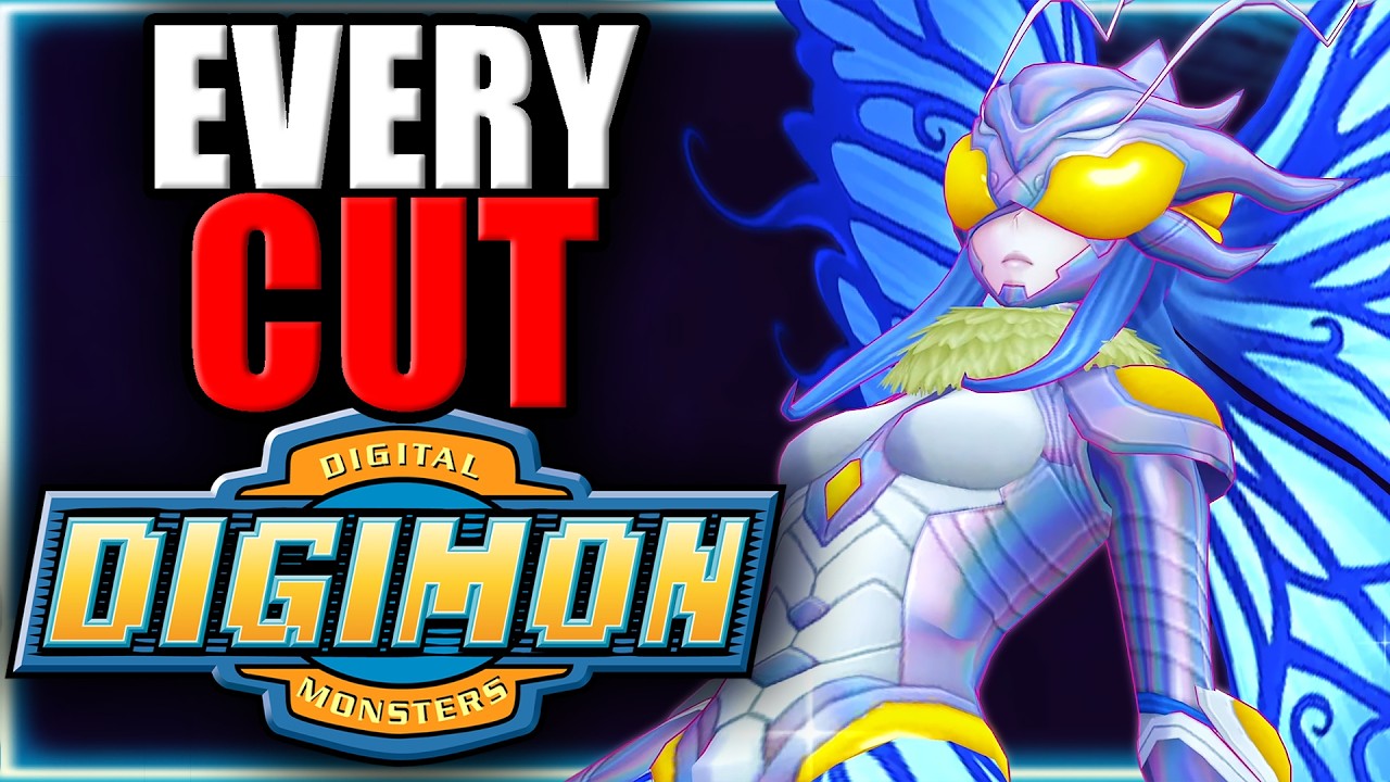 Every Digimon REMOVED From Digimon Story Time Stranger