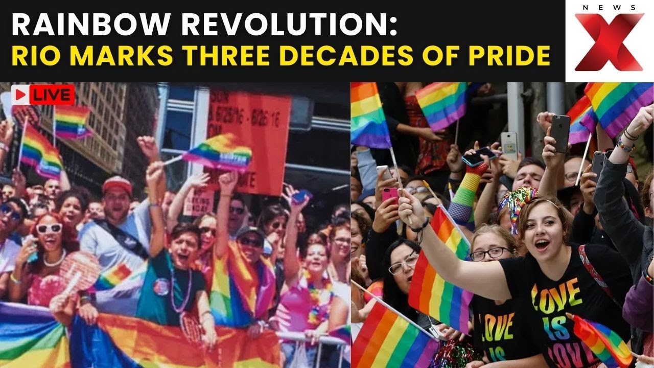 Rio Gay Pride 2025 LIVE: Rio celebrates 30 years of Brazil’s iconic Gay Pride Parade | NewsX