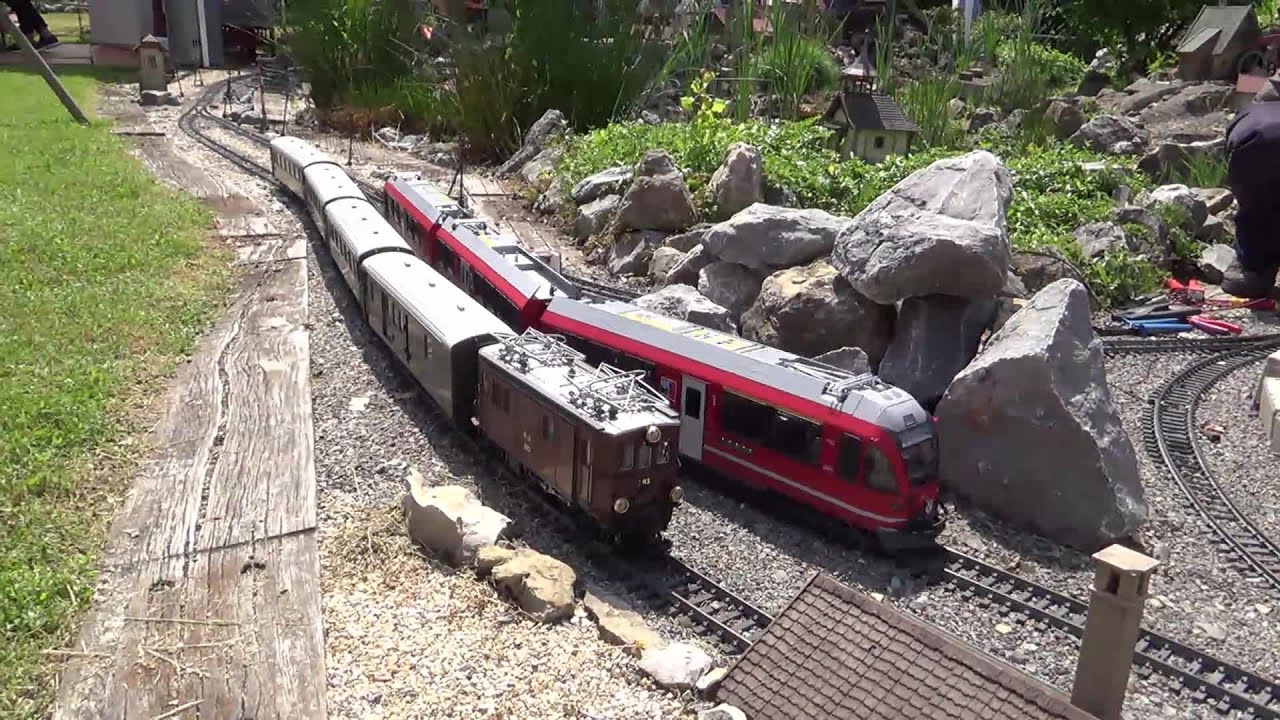 LGB Gartenbahn Schweickhardt  Fr&uuml;hlingsfest  2015 G Scale