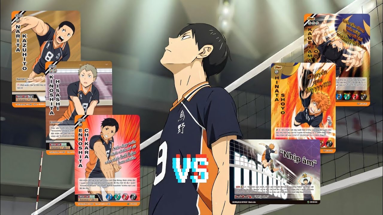 [Haikyu] Bộ 3 Lớp 11 Ennoshita Chikara VS Karasuno Nhịp Âm Duel Battle.
