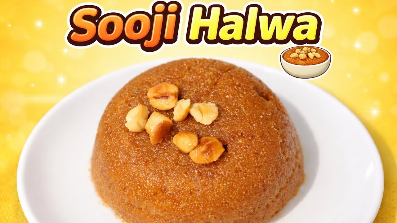 Super tasty easy Sooji Halwa😋
