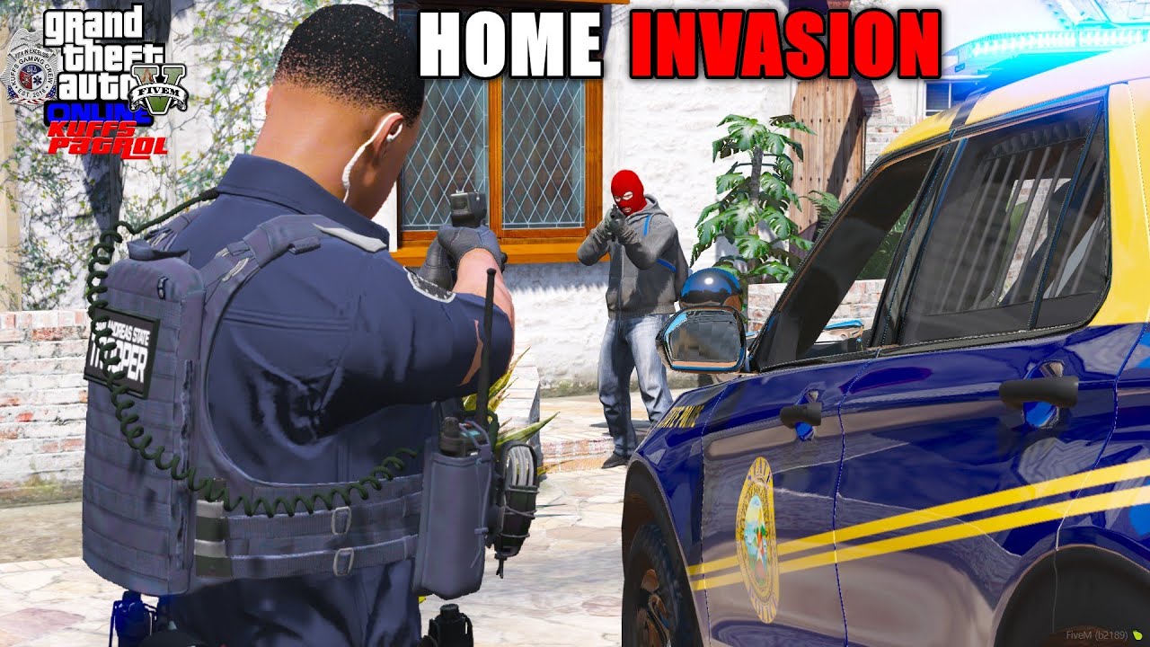 НАПРЯЖЕННАЯ ПЕРЕСТРЕЛКА «Вторжение в дом» — GTA 5 RP