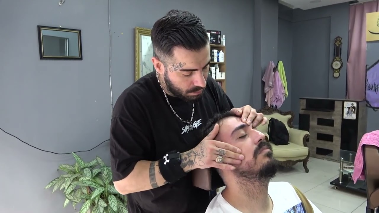 💈💈 Stylish Barber Head Massage | Face Massage | Back Massage
