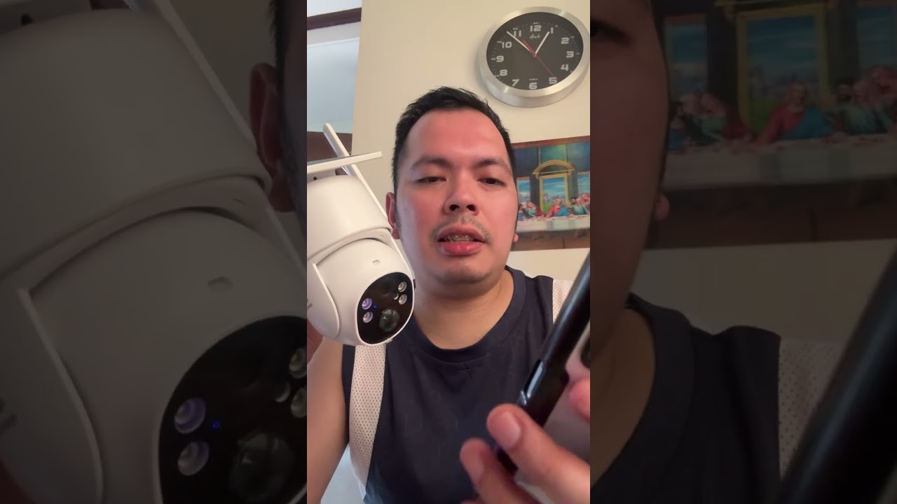 Solar CCTV na my unlimited data na  #solarcctv #lazada #fyp https://s.lazada.com.ph/s.ZahRPo