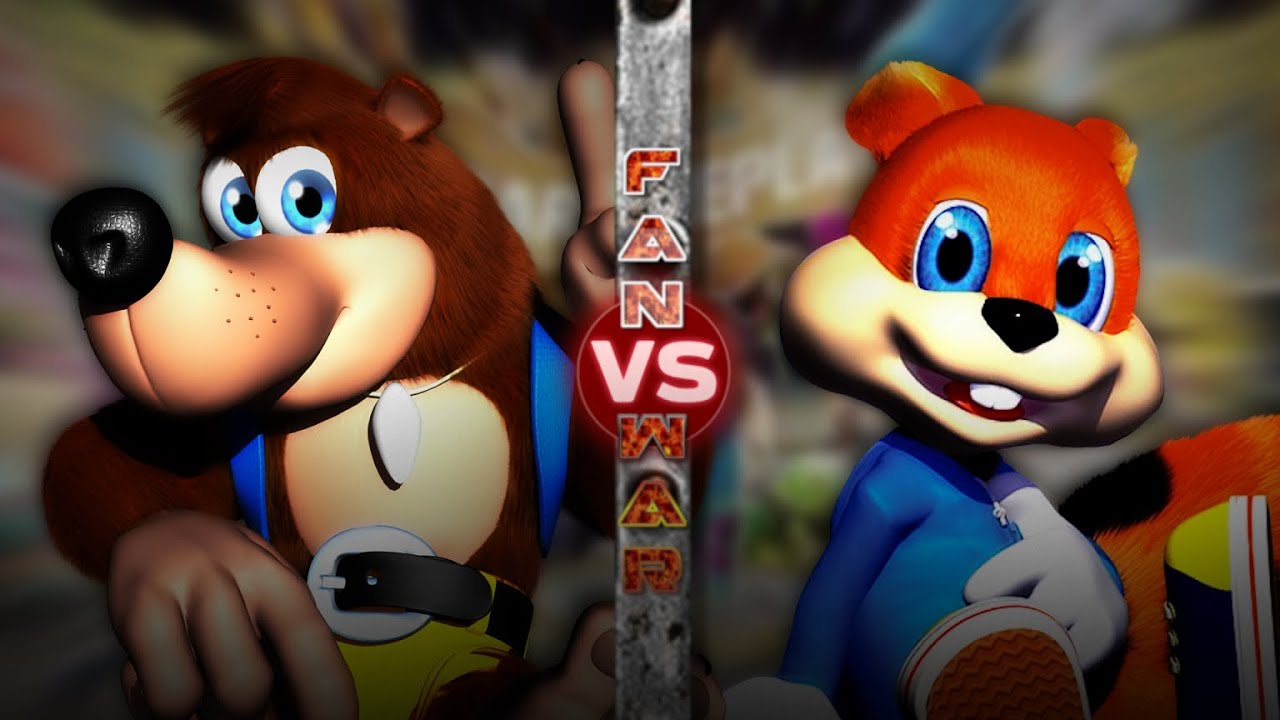 Banjo-Kazooie против Conker (Rareware) | Война фанатов: Fatal Conflict!