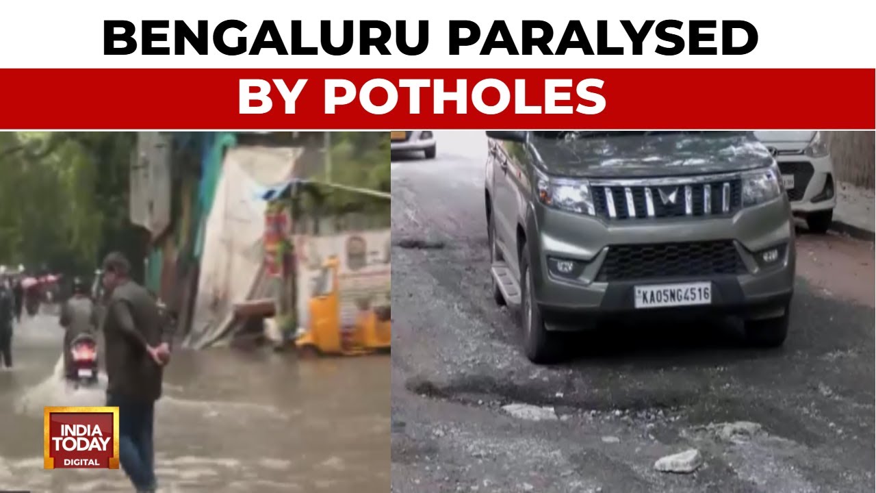 Bengaluru News: B'luru's Unresolved Pothole Menace Despite Government Assurances | India Today
